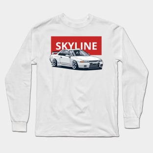 nissan skyline r32 Long Sleeve T-Shirt